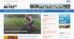 Desktop Screenshot of mitel-tv.cz